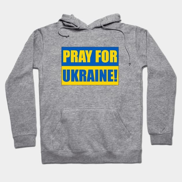 Pray For Ukraine 1 Hoodie by LahayCreative2017